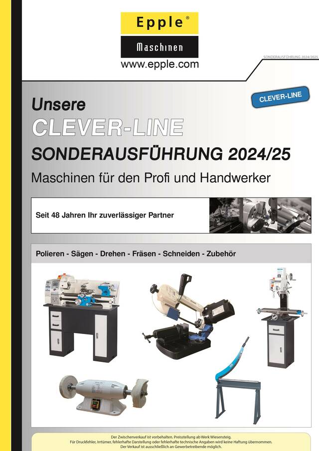 CLEVER-LINE Sonderausführung 2024/25