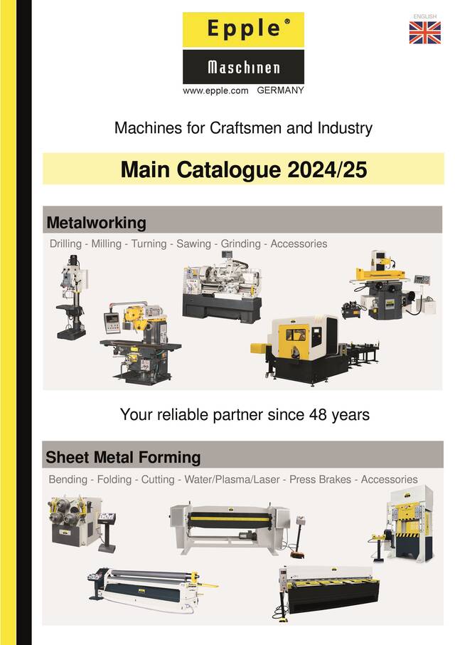 Epple Maschinen main catalogue 2024
